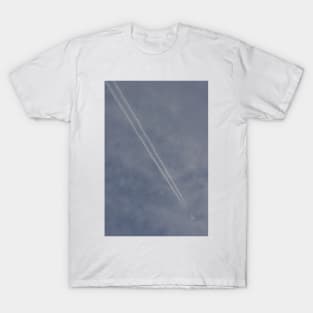 Diagonal Vapour Trail T-Shirt